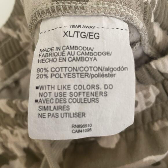 Under Armour Mens Rival Fleece Camo Jogger Sweatpants Green Size XL Relaxed Fit - Picture 9 of 12